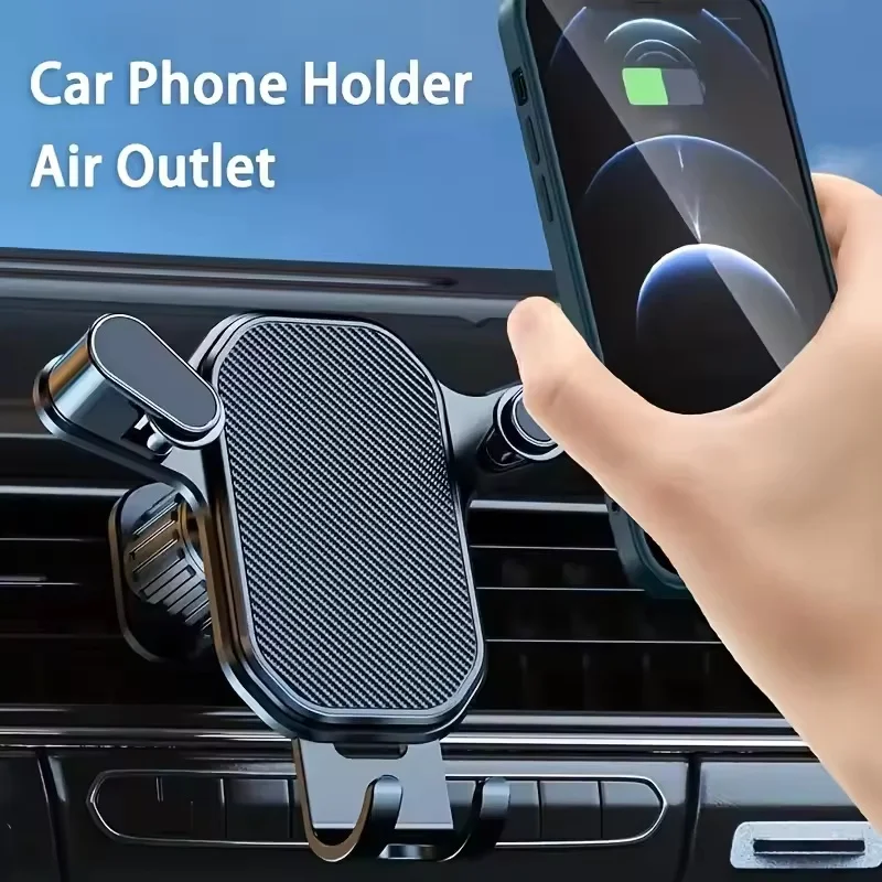 Mobile Hanger Arm - Auto-Handyhalterung für Lüftungsschlitze, Mobiltelefon-Ständer, Smartphone-GPS-Halterung für