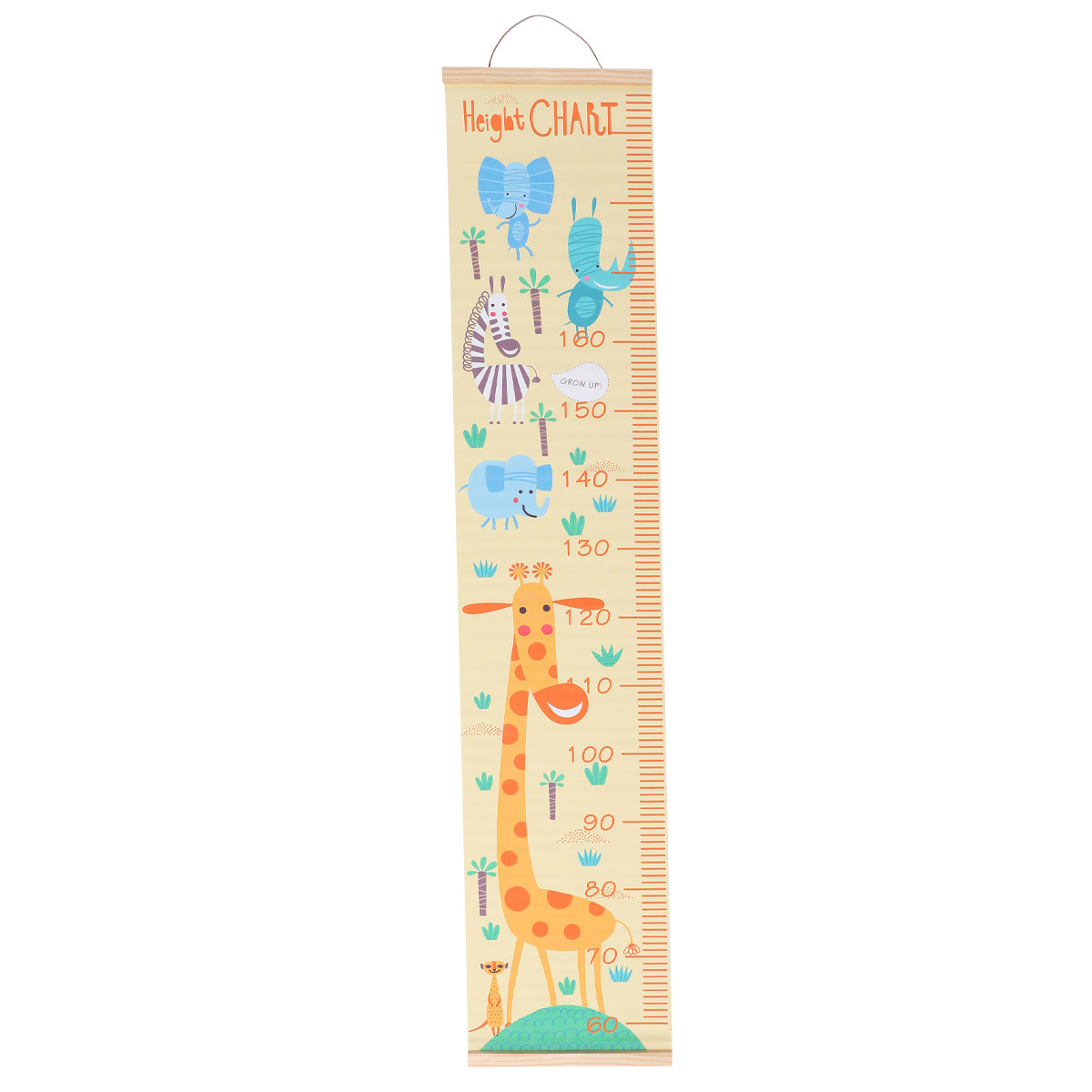 Baby Nursery Hangers - Kinder-Wachstumstabelle aus Stoff zum Aufhängen an