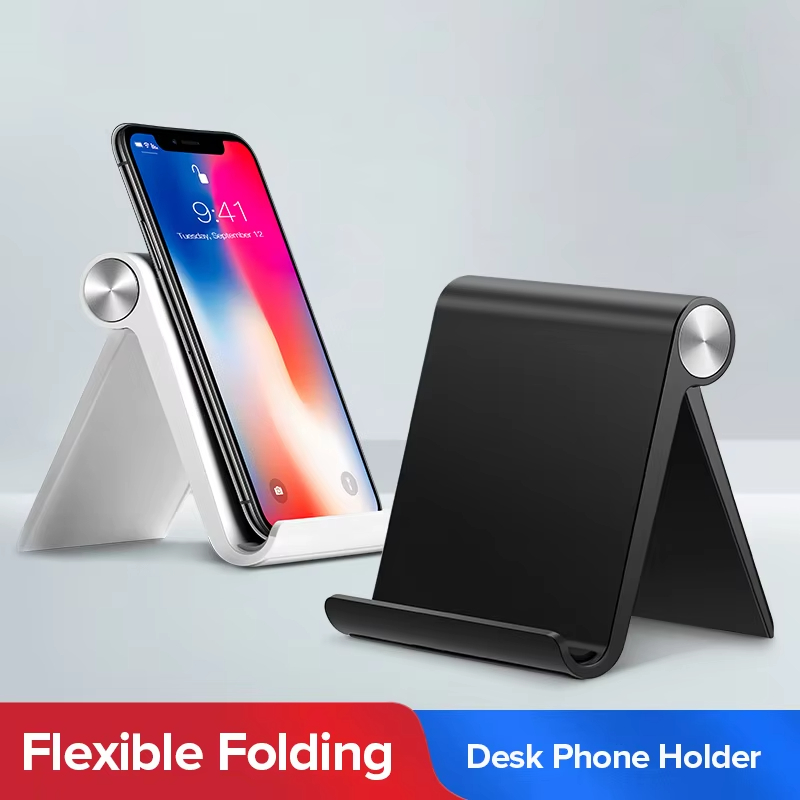 Mobile Hanger Arm - Universeller Faltbarer Schreibtisch-Telefonhalter Tragbarer Verstellbarer Desktop-Telefonständer