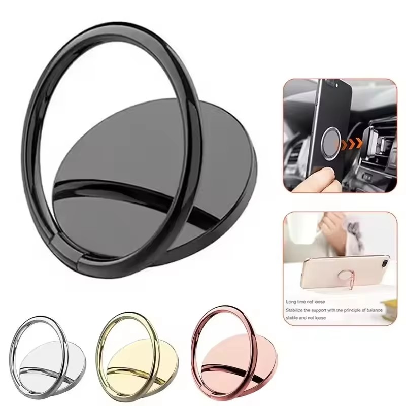 Mobile Hanger Arm - Fingerring-Handyhalter für iPhone Xiaomi Aufkleber-Ständer Halterung