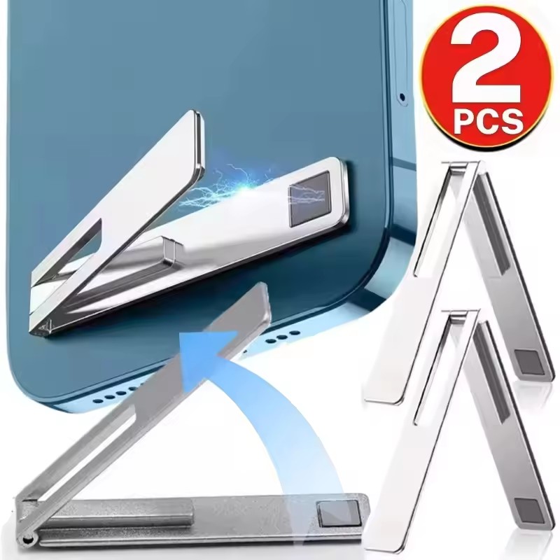 Mobile Hanger Arm - Unsichtbarer Ultradünner Magnetischer Handyhalter Metall-Legierung Faltbarer