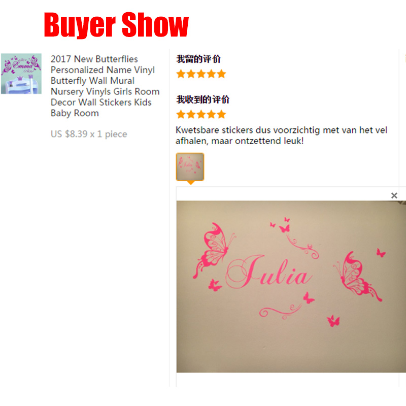 Neue Schmetterlinge Personalis – Baby Nursery Murals Bewertung und Preis