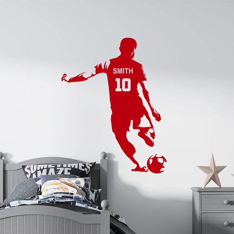 Personalisierter Fußballspiele – Baby Nursery Vinyl Bewertung und Preis