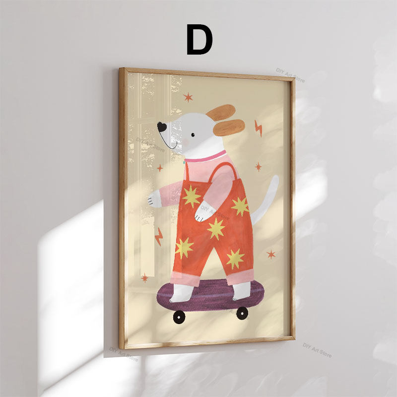 Lustige Cartoon-Tier Kinderzim – Baby Nursery Products Bewertung und Preis