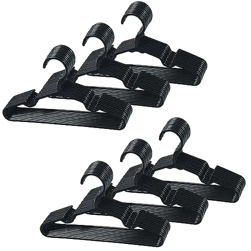 20/60er Pack Schwarze Baby-Kle – Baby Nursery Hangers Bewertung und Preis
