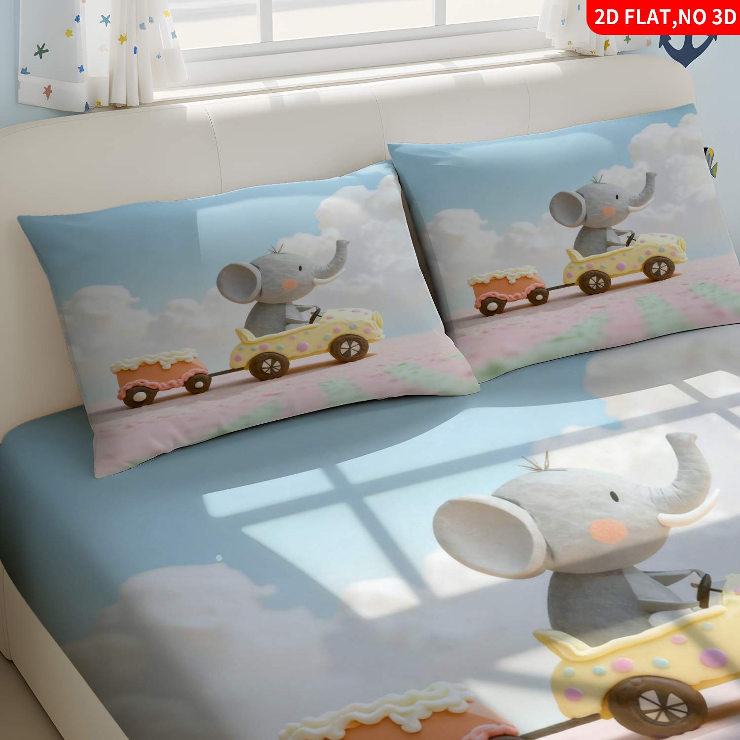 Weihnachtliches 2D-Digitaldruc – Baby Nursery Elephant Theme Bewertung und Preis