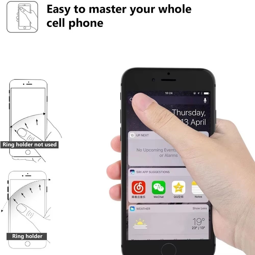 Fingerring-Handyhalter für iPh – Mobile Hanger Arm Bewertung und Preis