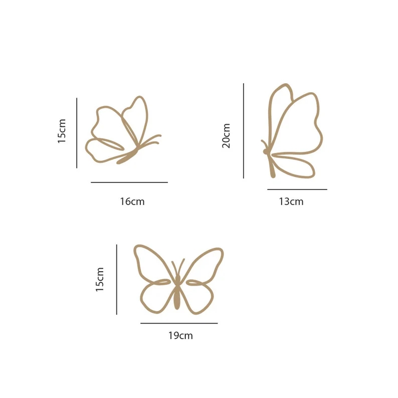 Holzschmetterlinge-Schild, Hol – Baby Nursery Products Bewertung und Preis
