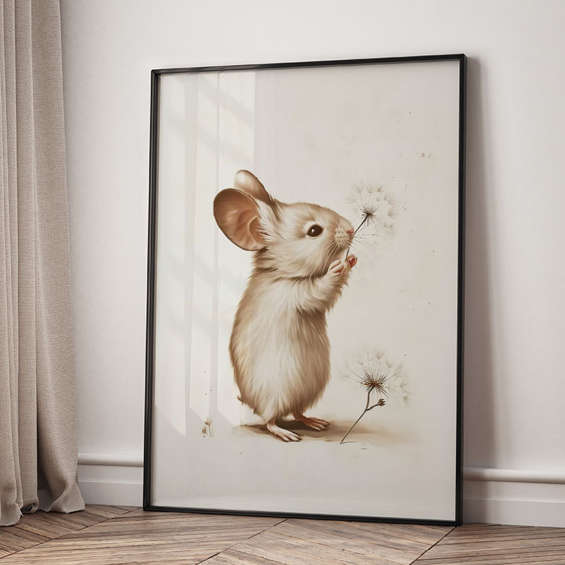 Bär, Hase, Fuchs, Hirsch, Eich – Baby Nursery Posters Bewertung und Preis
