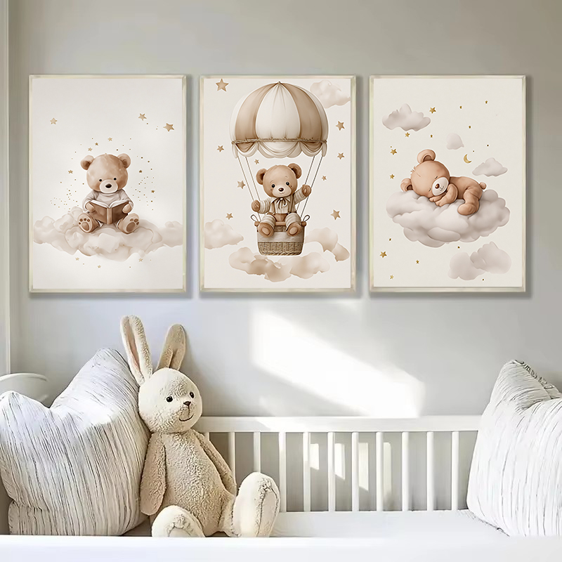 3 teile/satz Böhmischen Teddyb – Baby Nursery Products Bewertung und Preis