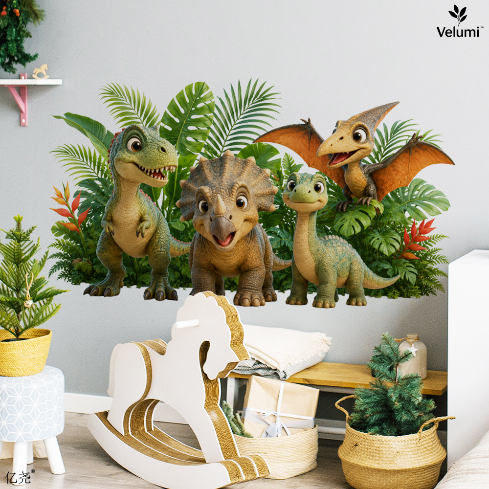 Niedliche 3D Dinosaurier Wanda – Baby Nursery Vinyl Bewertung und Preis
